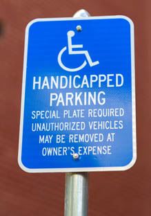 Handicap Sign